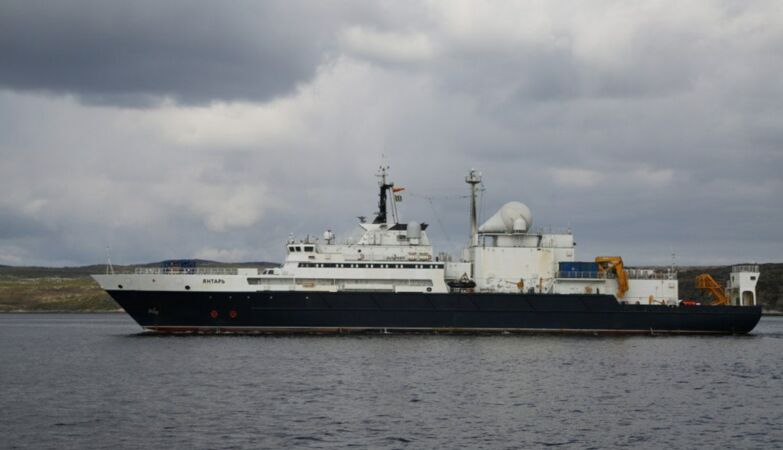 Russian spy ship escorted out of waters containing important internet cables