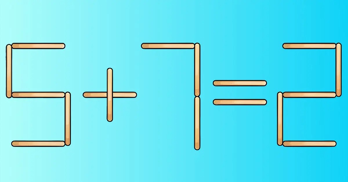 Brain exercise: How to move the matches to get the right equality?