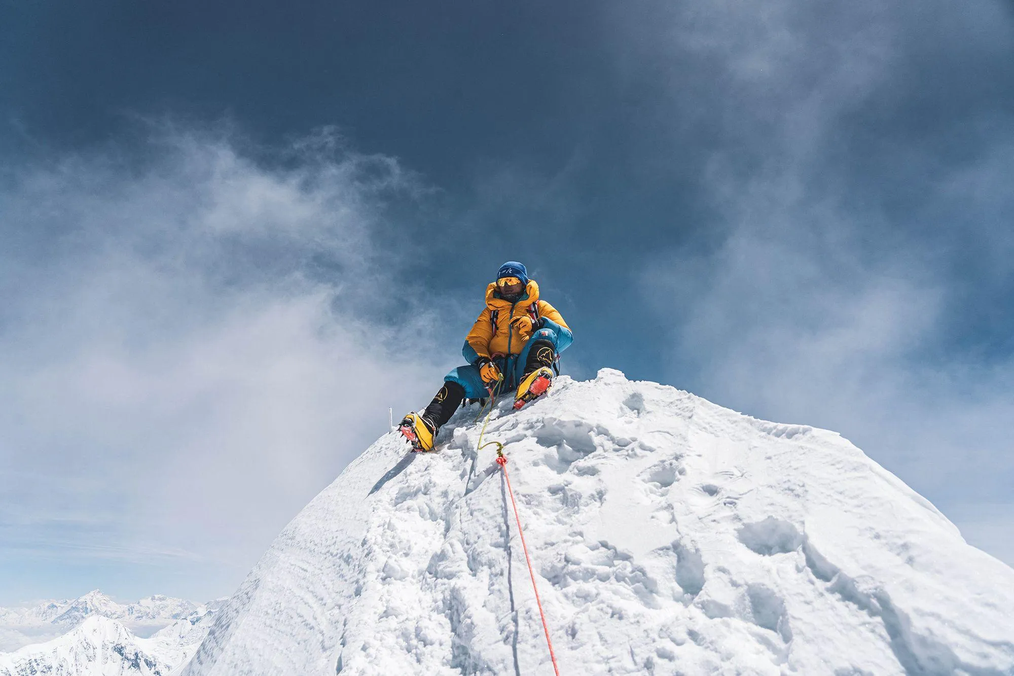 He became the youngest person to climb the world's highest peaks. Now he wants others to follow in his footsteps