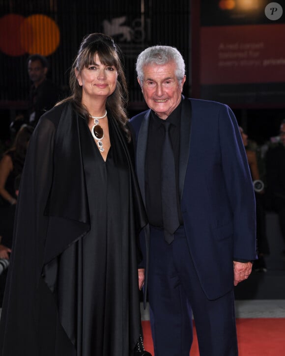 A discreet and inseparable couple! Valérie Perrin and Claude Lelouch at the premiere of “Finally” by C.Lelouch at the 81st Venice International Film Festival (Mostra).