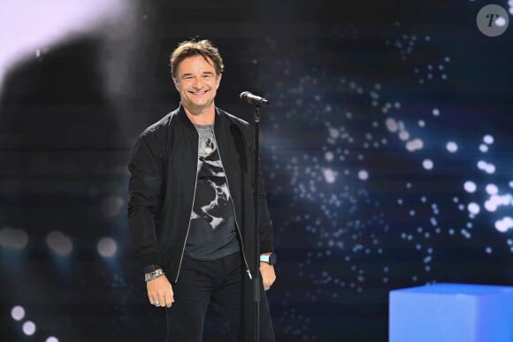 An exceptional evening! Exclusive - David Hallyday - Recording of the show "Looking forward to Sunday"presented by M.Drucker on France 3 © Guillaume Gaffiot / Bestimage 