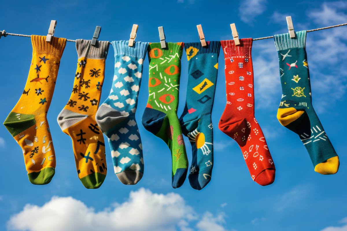 Here's how to avoid losing socks in the washing machine