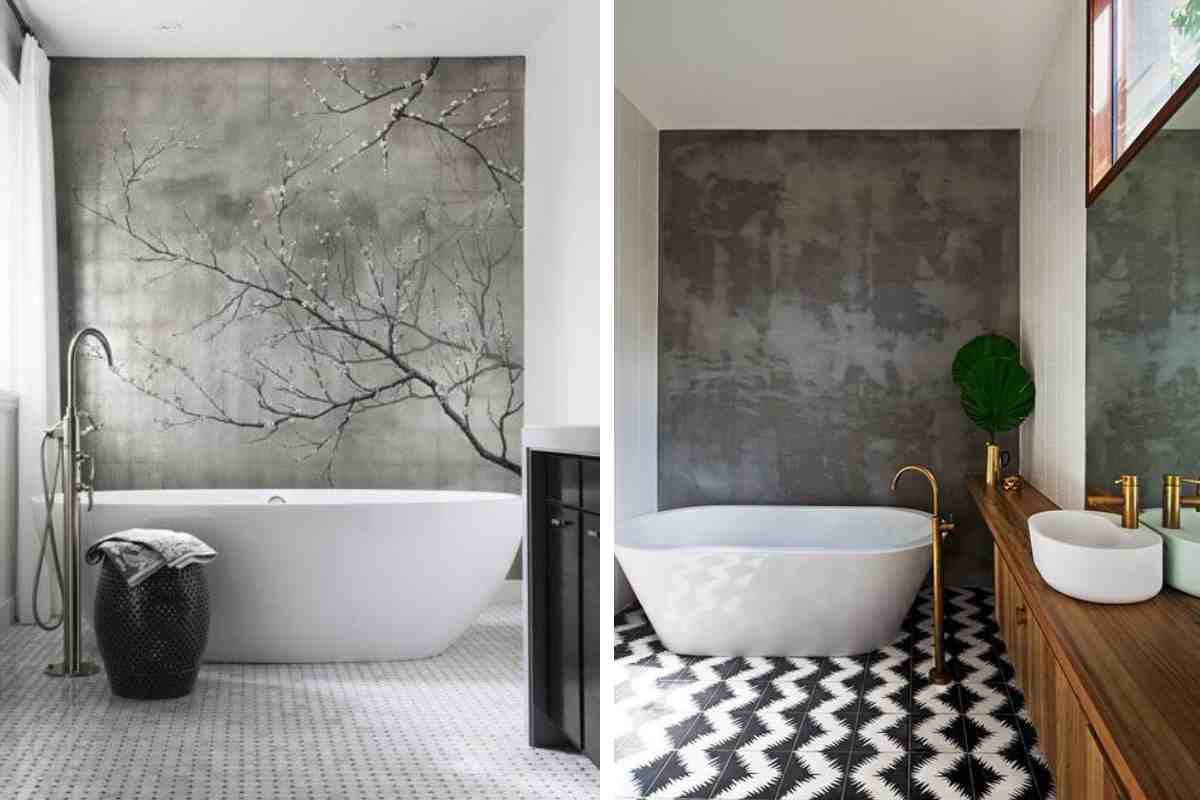 Bathtubs that furnish the bathroom with glamour