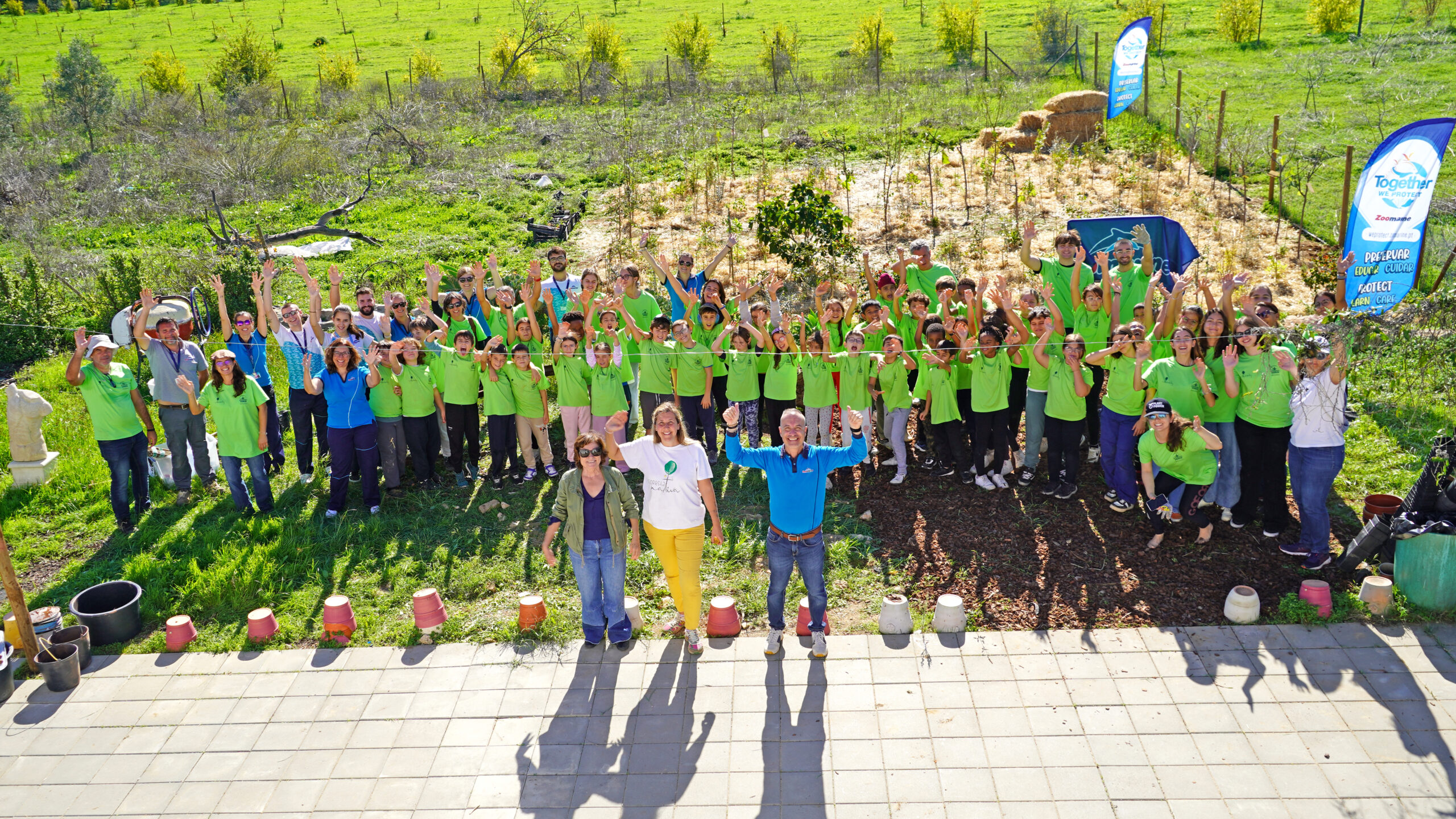 Zoomarine and Nativawaky plant Miyawaki forest to promote the regeneration of the Algarve