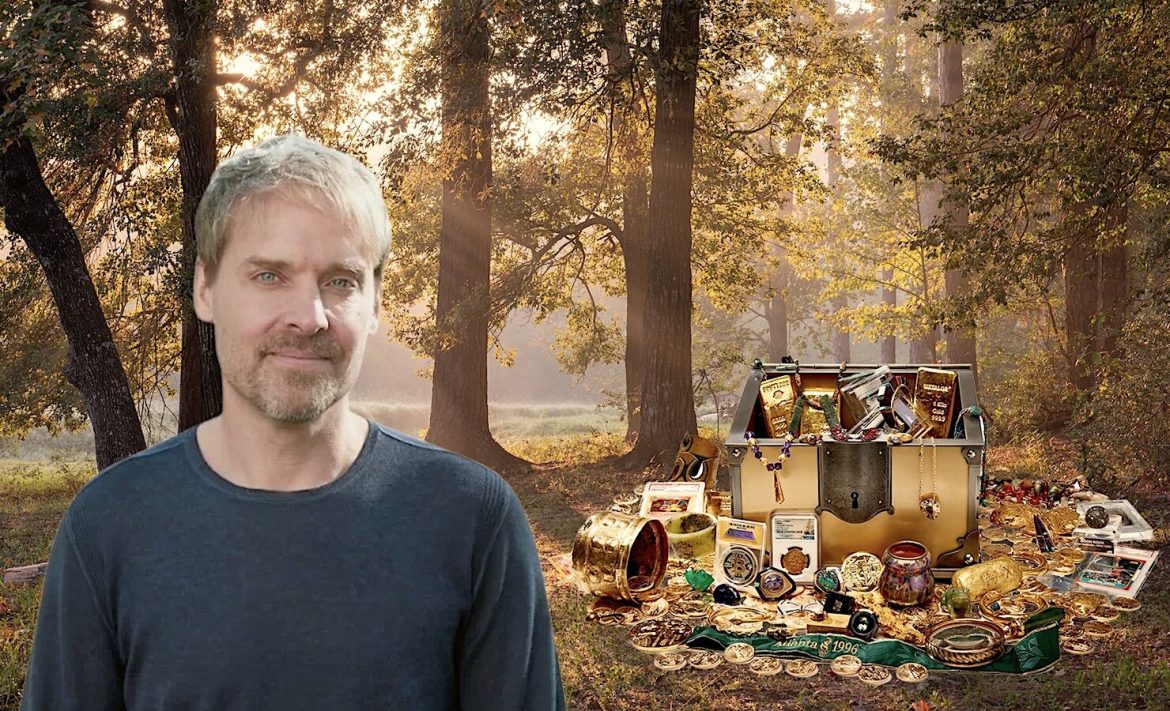 Treasure hunt with an emerald and a bitcoin: musician hid Treasure hunt with an emerald and a bitcoin: musician hid 2 million in 5 chests