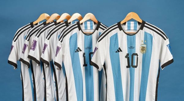 Shirts worn by Messi at the Qatar World Cup will be auctioned