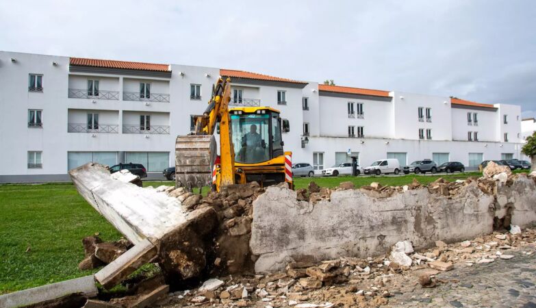 “There was a failure.” Évora demolished a 300-year-old historic wall (and will respond to the PSP)