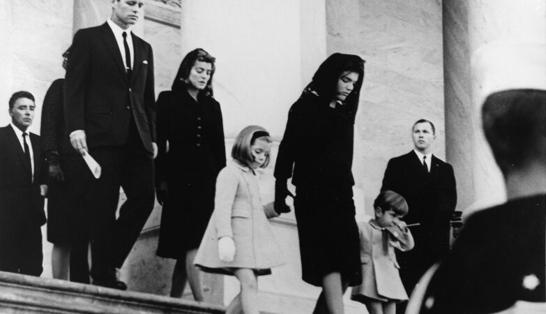 Kennedy was assassinated on this day. Months before, the family was already in mourning