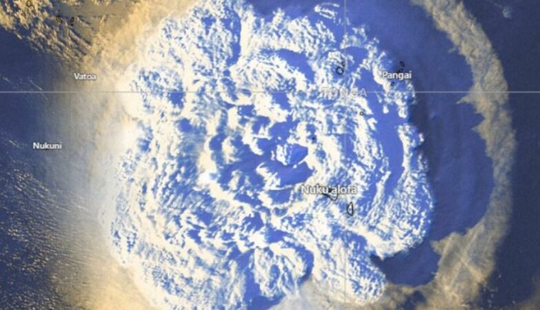 Something Strange Happened 15 Minutes Before Tonga's 2022 Volcanic Mega-Eruption