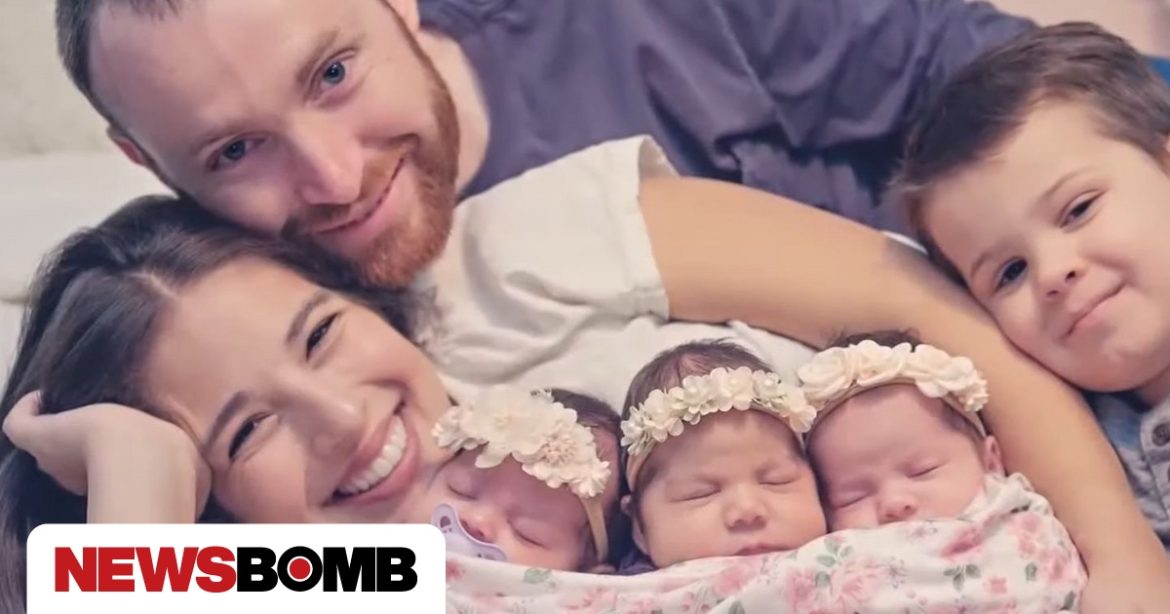 US: Mother was ‘clinically dead’ for 45 minutes – When US: Mother was 'clinically dead' for 45 minutes - When she woke up, she found she had given birth to triplets