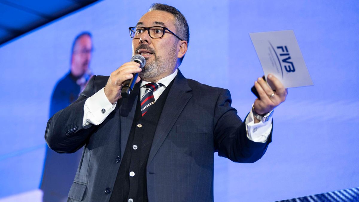 Fabio Azevedo was elected president of the FIVB 