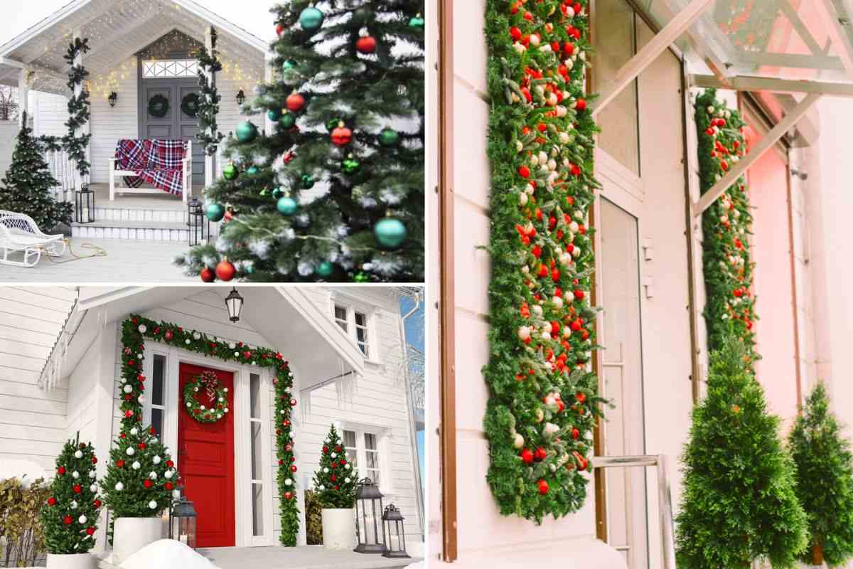 Decorate your porch and make it unique at Christmas