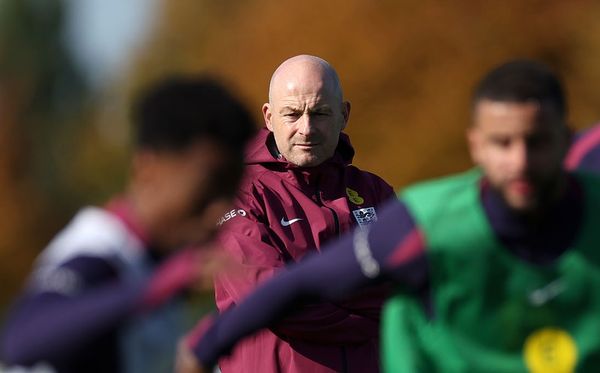 Lee Carsley, interim coach of the England national team