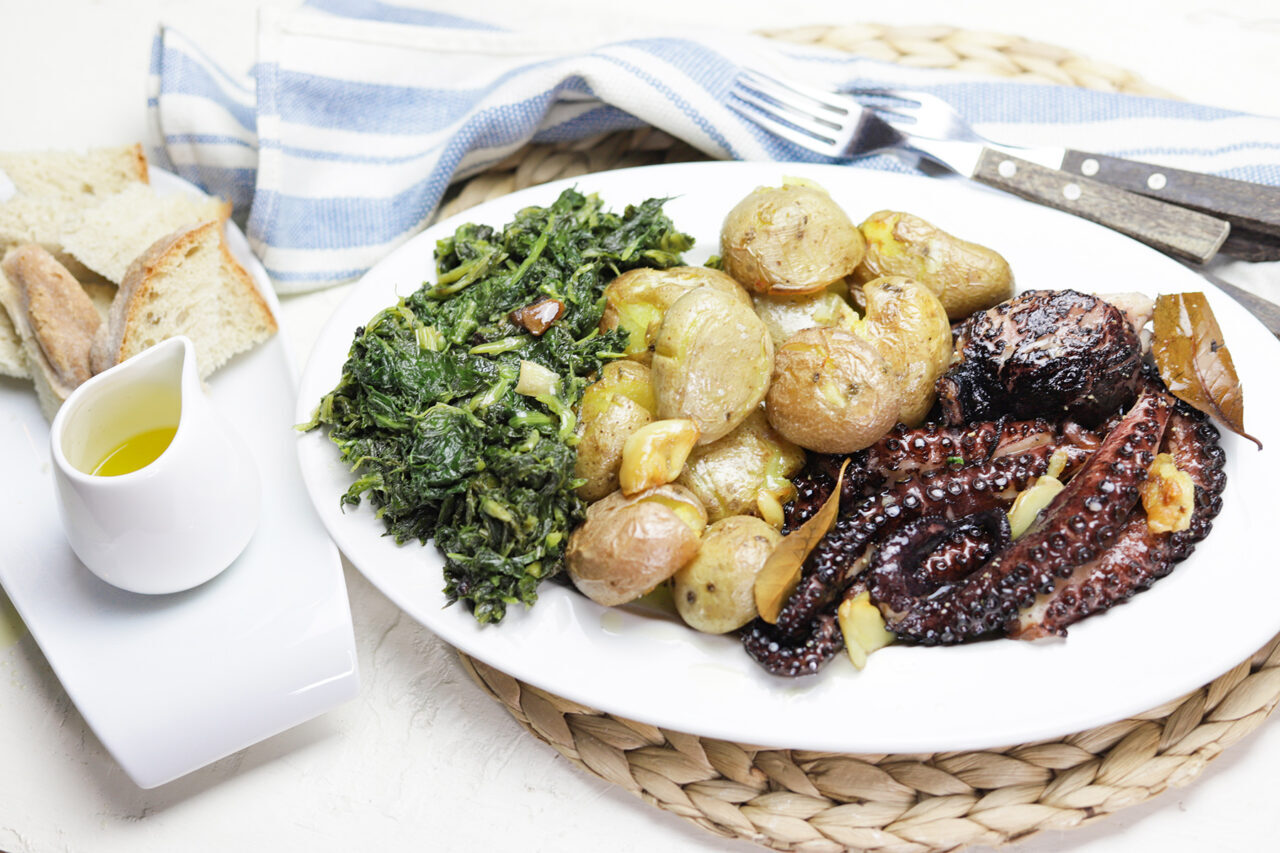 Octopus à lagareiro, an irresistible traditional Portuguese dish