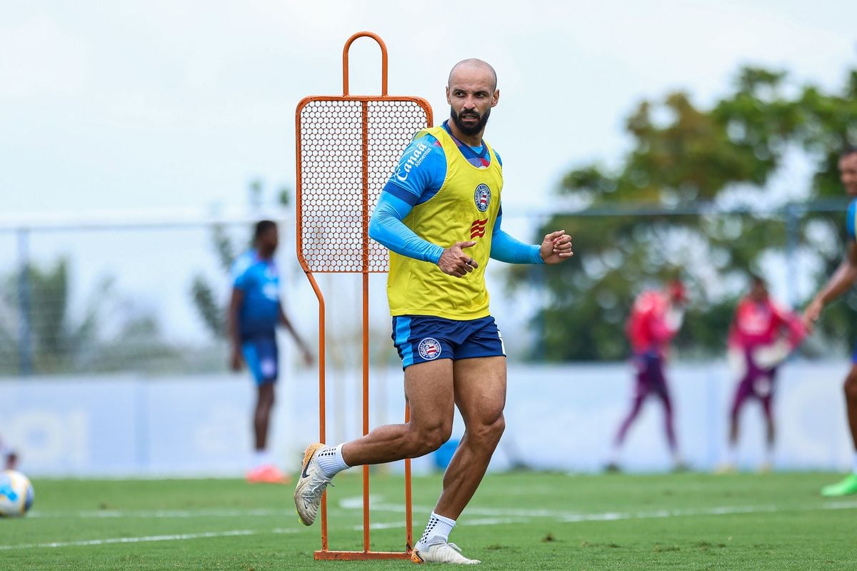 Thaciano is Bahia's top scorer this season, with 14 goals, but he is fasting 