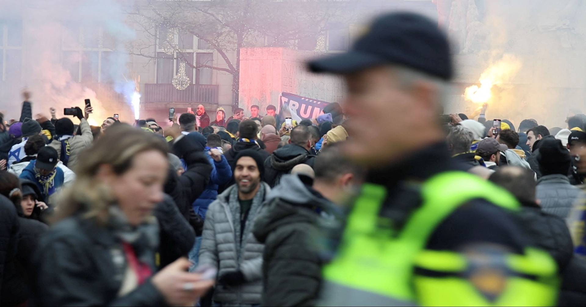 Five convicted of violence in clashes with Israeli fans in Amsterdam