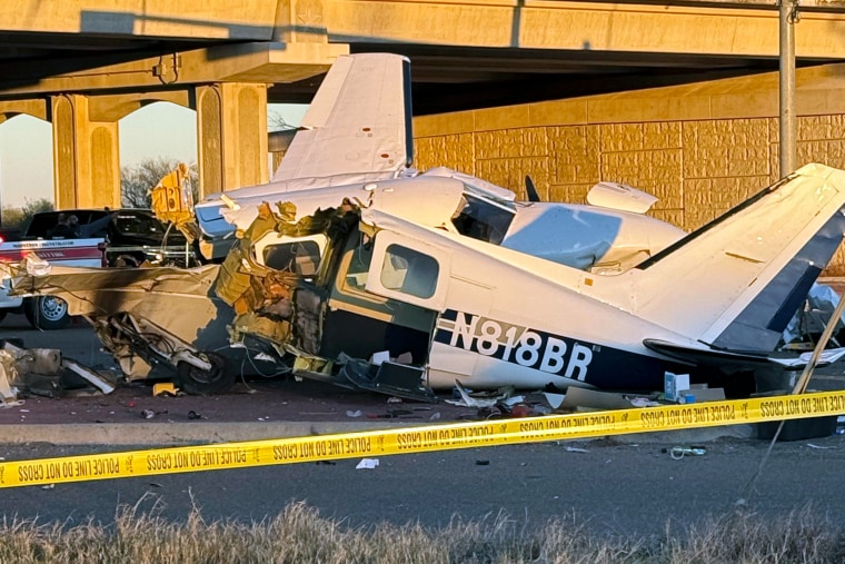 Image: plane crash caution tape