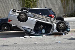 He was driving at 120 km/h on the highway. In the opposite direction