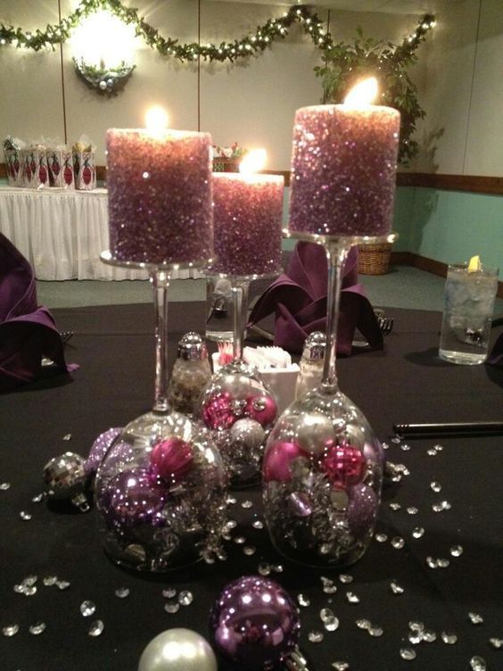 Mismatched glasses? Transform them into amazing Christmas decorations