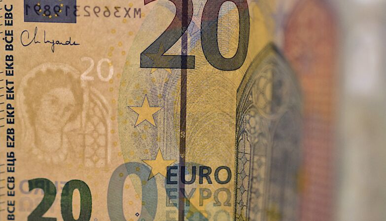 20 euro note money