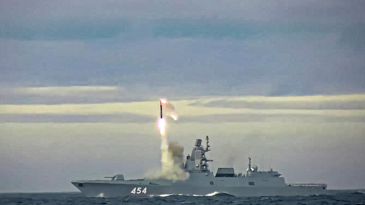 Collateral attack destroys Russian fleet