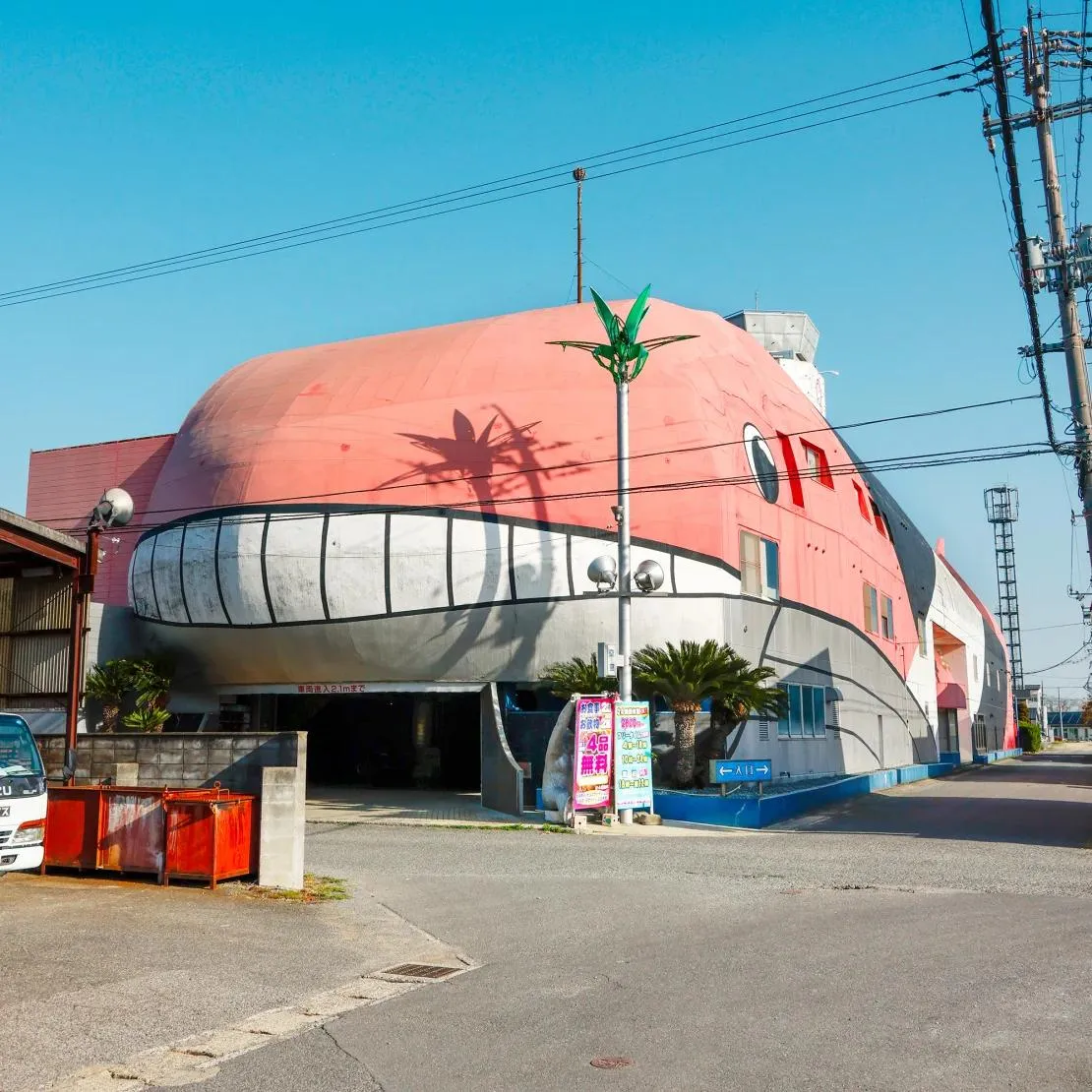 This French photographer went to Japan in search of the most surreal "love hotels". And found them