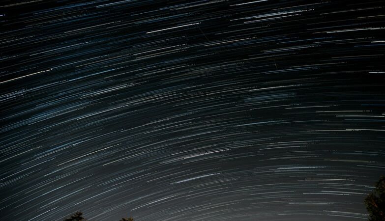 How does a meteor shower form?