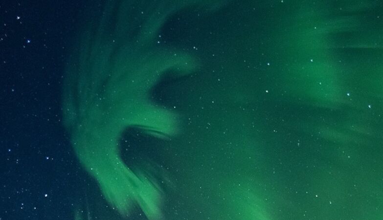 What are anti-auroras, a rare phenomenon that created the letter “E” in the skies of Alaska