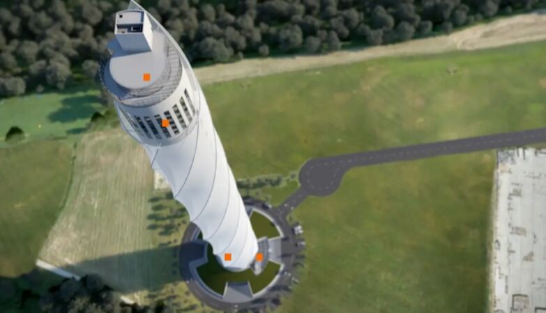 What is a skyscraper doing in the middle of the German Black Forest?