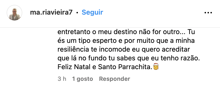 Oops! Manuel Luís Goucha responds to Maria Vieira: “So much venom fills your mouth…”