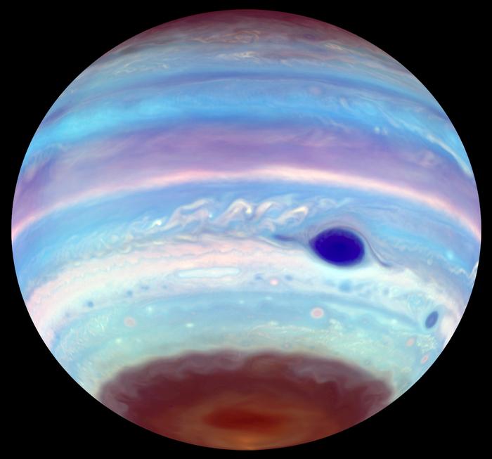 “Magnetic tornado” causes haze at Jupiter’s poles