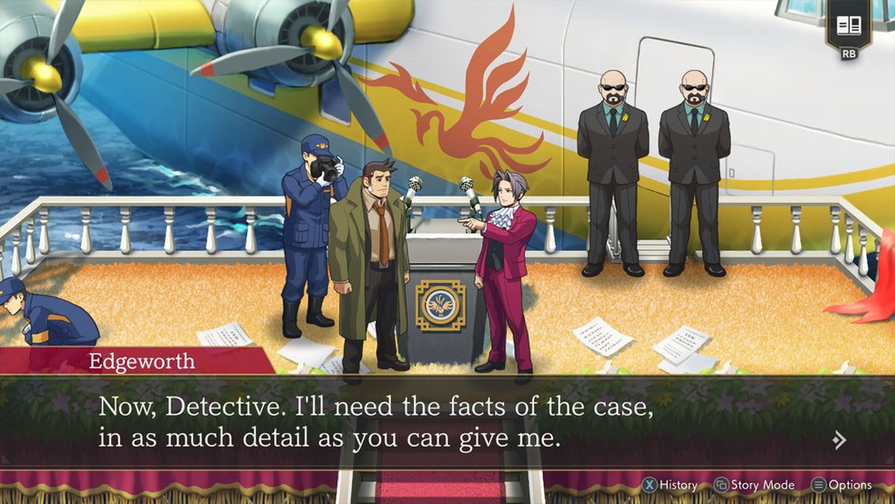 Ace Attorney Investigations Collection focuses on prosecutor Miles Edgeworth investigating crimes alongside detective Dick Gumshoe — Photo: Reproduction/Steam