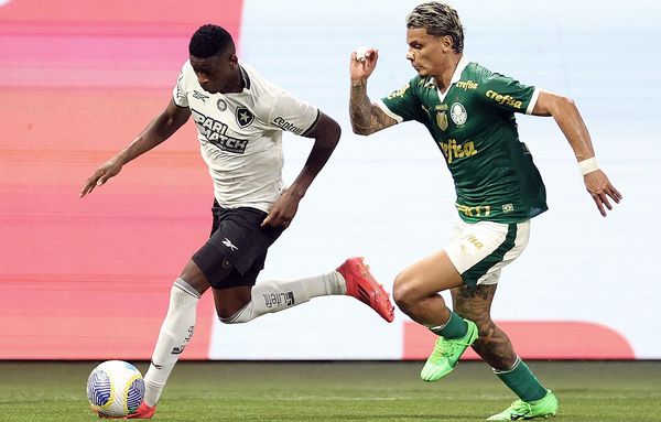Botafogo and Palmeiras are the only two teams with title chances in the Brasileirão