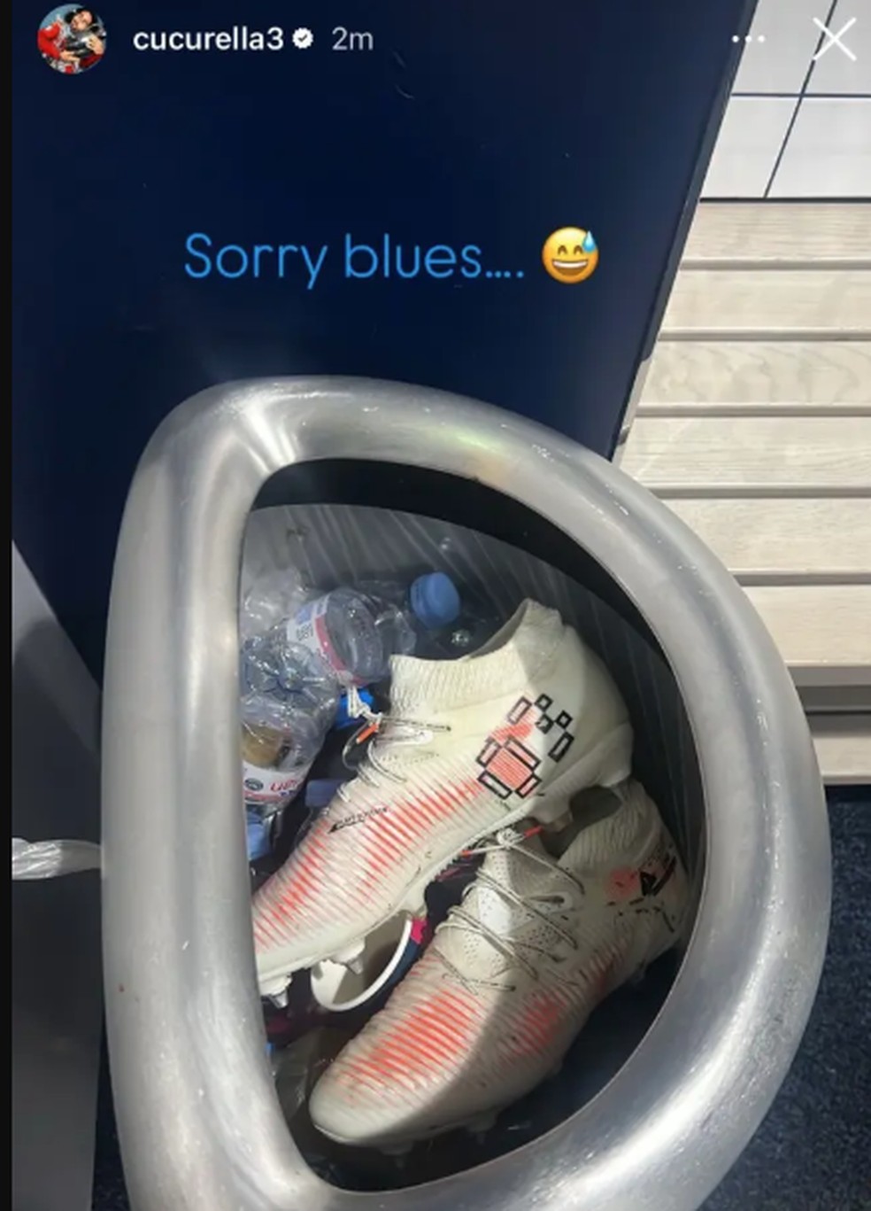 Cucurella apologizes for errors in Chelsea's game – Photo: Reproduction/Instagram