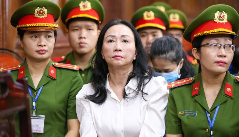 Biggest bank fraud in the world. If he doesn't return 75% of what he stole, Truong My Lan dies