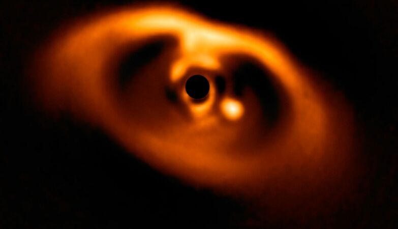 Astronomers discover planets building each other up in space