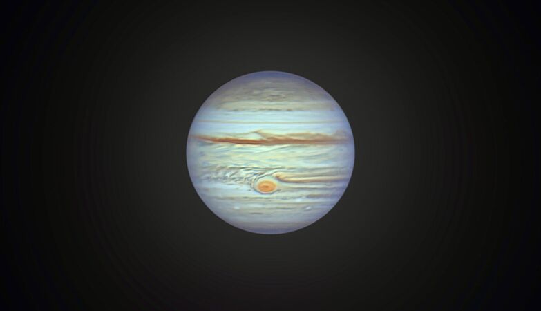 “Magnetic tornado” causes haze at Jupiter’s poles