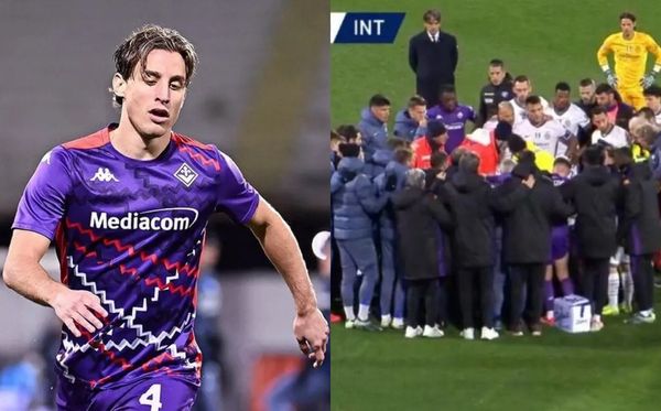 Edoardo Bove collapsed on the field during a game