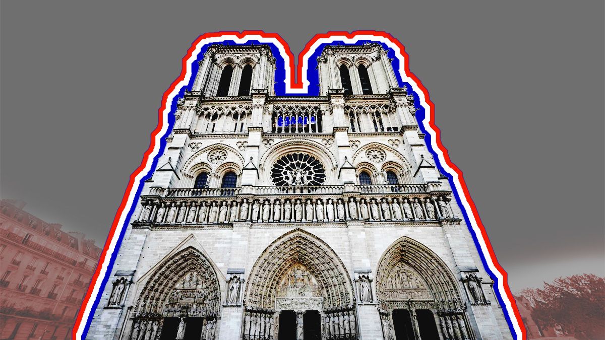This is the Paris cathedral that rises from the ashes