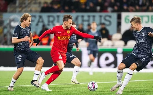 Game between AGF and Nordsjaelland