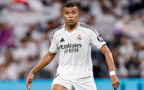 Mbappé suffered an injury to the biceps femoris of his left thigh