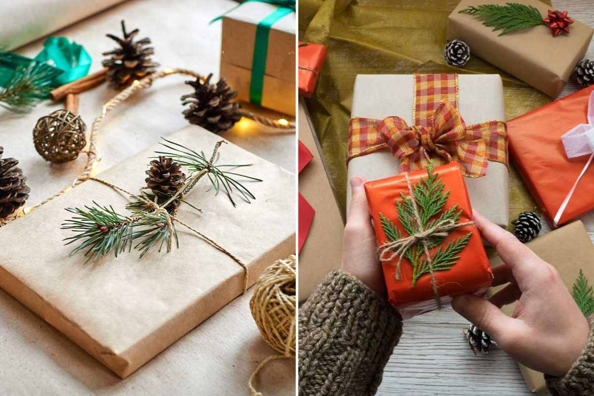 decorative ideas for Christmas packages