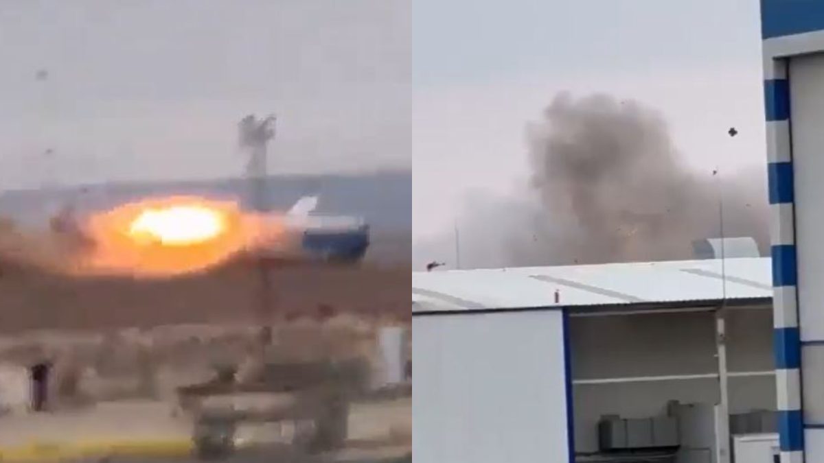 Video shows moment when Brazilian plane crashes in Kazakhstan and kills 42 people