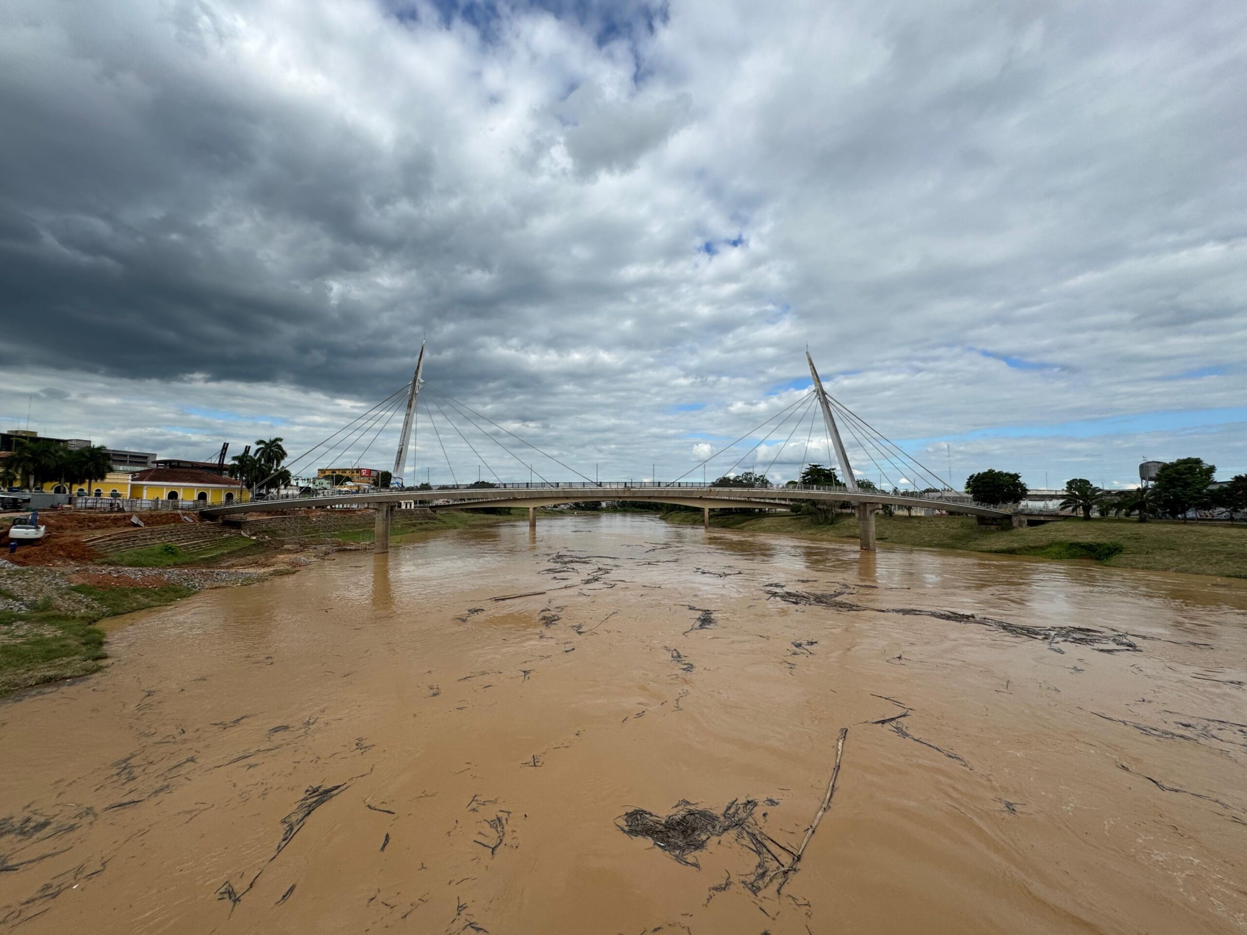 In a new measurement, the level of the Acre River rises 8 centimeters and approaches 12 meters in the capital