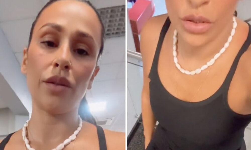 No gin&aacute;sio, Rita Pereira deixa (sentido) desabafo: “Hoje j&aacute; chorei, j&aacute; disse v&aacute;rias vezes que n&atilde;o vinha…”