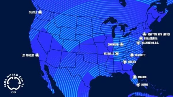 Venues for the I Fifa Disclosure Super World Cup
