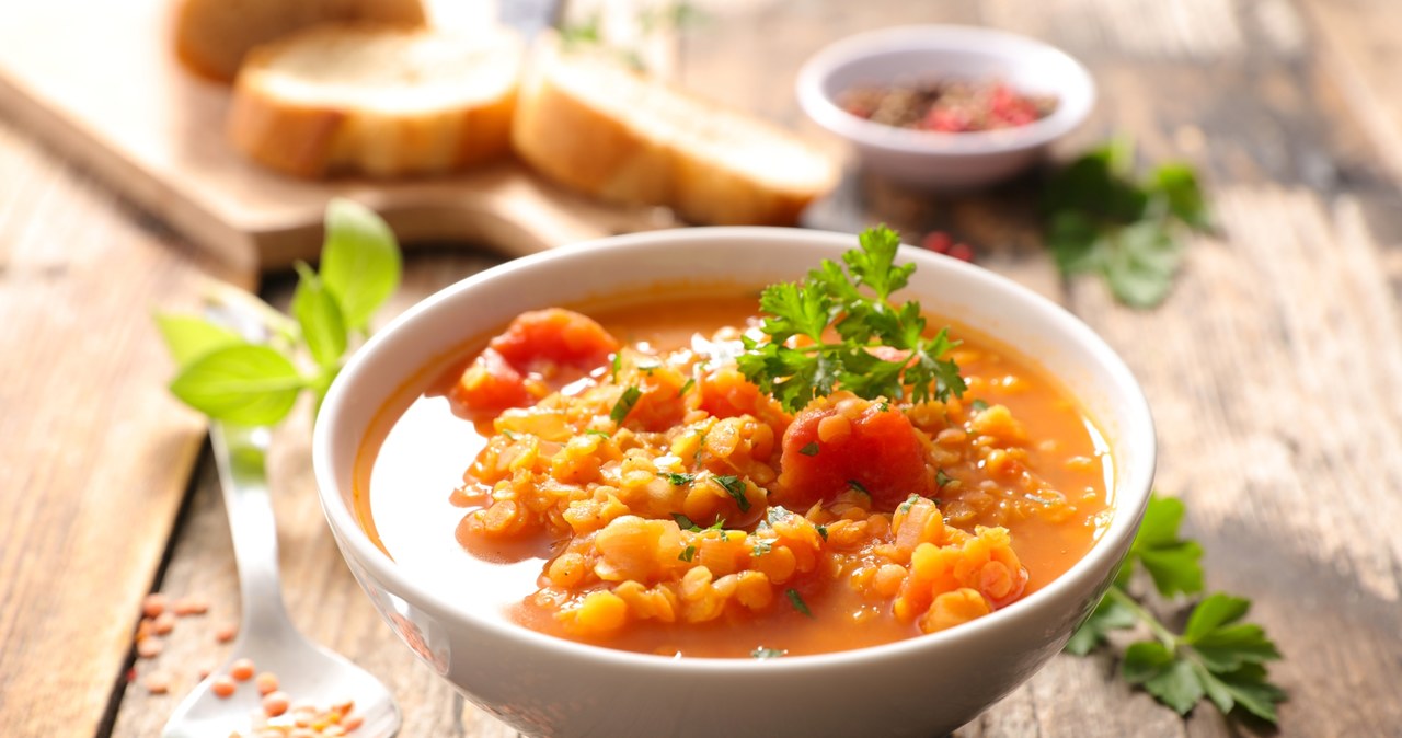 Red lentils can be used to make a warming soup. /123RF/Picsel, 123RF/Picsel