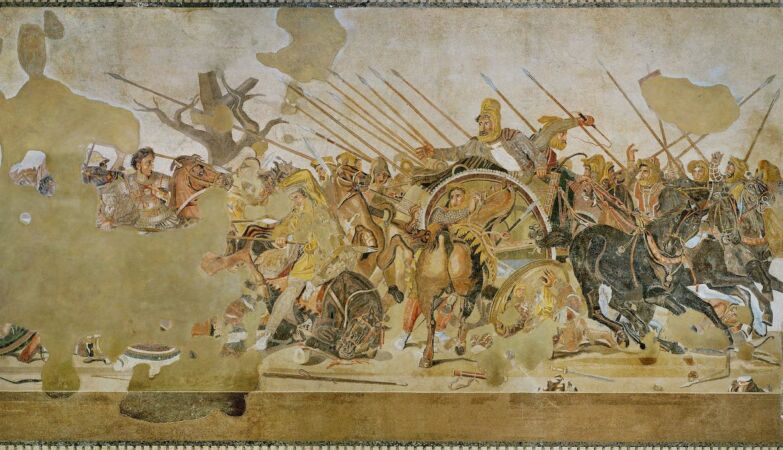 Unpublished secrets of Alexander the Great's mosaic revealed (and one of them is “Portuguese”)