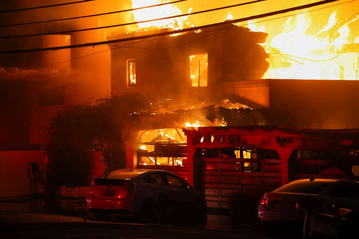 Fire in Los Angeles: Experts talk about revelatory images - The battle with the flames is uneven