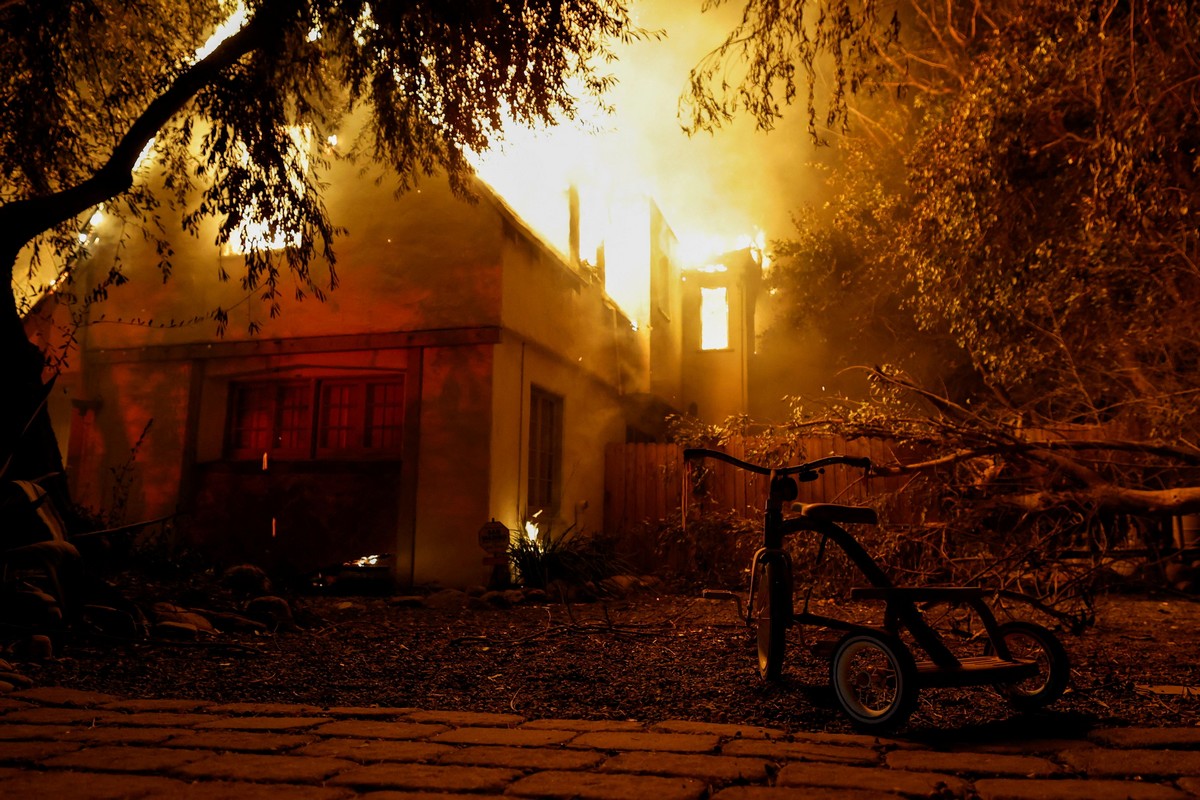 Fire in Los Angeles: Experts talk about revelatory images - The battle with the flames is uneven